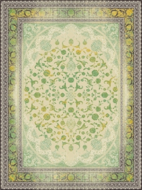 فرش-700-شانه-وینتیج-طلاکوب-کد-5082-فردین